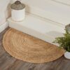 Sonia Collections Handwoven Jute Rug, Reversible Doormat