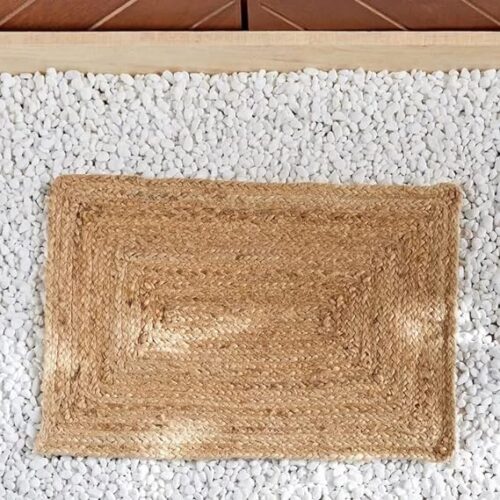Sonia Collections Natural Kitchen Floor Mat & Bath Mat, 16"X24