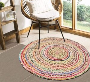 81IUacCwVEL._SX425_ Cotton Chindi Rugs – Reversible & Handmade for Indoor Use