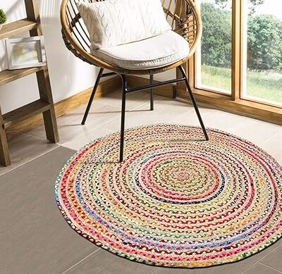 Cotton Chindi Rugs Reversible & Handmade for Indoor Use for USA