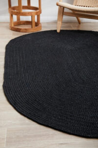 BDI-BLK-OVL_1_500x6 Sonia Collections Bondi Black Oval Rug for Stylish Interiors