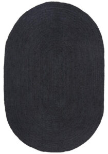 BDI-BLK-OVL_3_500xe Sonia Collections Bondi Black Oval Rug for Stylish Interiors