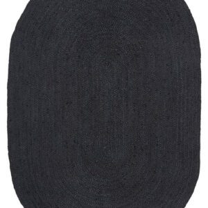 Sonia Collections Bondi Black Oval Rug for Stylish Interiors