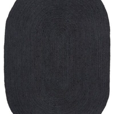 Sonia Collections Bondi Black Oval Rug for Stylish Interiors