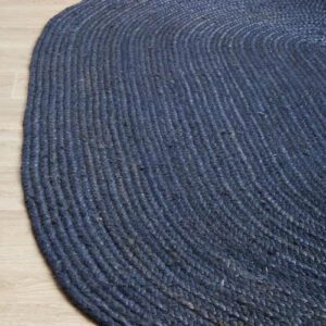 Sonia Collections Bondi Navy Oval Area Rug - Stylish & Versatile