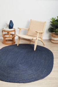 Sonia Collections Bondi Navy Oval Rug Sonia Collections Bondi Navy Oval Rug