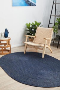 Sonia Collections Bondi Navy Oval Rug Sonia Collections Bondi Navy Oval Rug