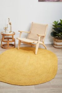 Sonia Collections Jute Yellow Rug Size 150×220 cm Sonia Collections Jute Yellow Rug Size 150x220 cm