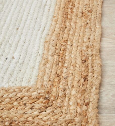 NSA-333-WTNT_5-457×685 Hand Braided Jute Rug with Noosa Border - Natural Elegance