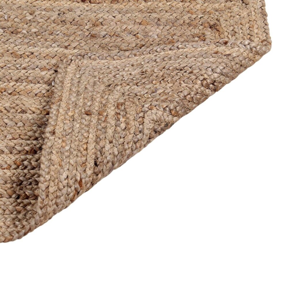Sonia Collections Eco-Friendly Jute Braided Doormat for Stylish Entryways  1.5 X 2.5 Ft