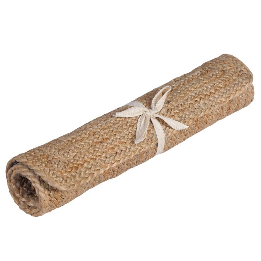 Sonia Collections Eco-Friendly Jute Braided Doormat for Stylish Entryways  1.5 X 2.5 Ft