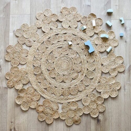 Sonia Collections 2 Sonia Collections Round Original Jute Rug - Natural Style Decor