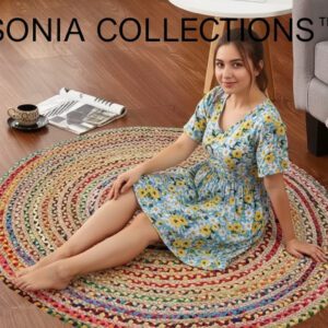 Cotton Chindi Rugs Reversible & Handmade for Indoor Use for USA