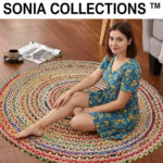 Sonia collections 1 Cotton Chindi Rugs – Reversible & Handmade for Indoor Use