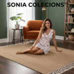 Sonia Collections™ | Elegant Solid Color Natural Jute Area Rug – Handcrafted for Modern Interiors