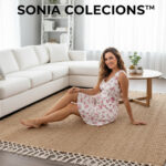 Sonia Collections™ | Elegant Solid Color Natural Jute Area Rug – Handcrafted for Modern Interiors