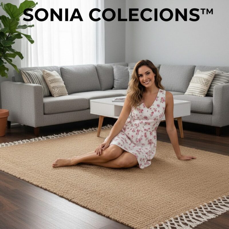 Gemini_Generated_Image_ryveeryveeryveer Sonia Collections™ | Elegant Solid Color Natural Jute Area Rug – Handcrafted for Modern Interiors
