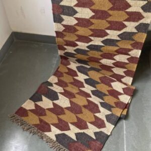Sonia Collections™ Hand Woven Kilim Runner Rug 300x60cm for Stylish Interiors