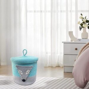 Cotton Woven Shelf Baskets for Stylish Home Organization