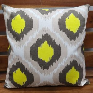 Sonia Collections 16x16 Inch Designer Cotton Cushion - Elegant Touch