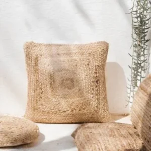 Sonia Collections Ural Jute Cover Set of 2 - Eco-Friendly Durable Home Decor