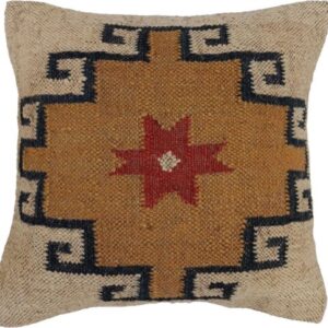 Sonia Collections Set of 2 Wool Jute Cushion Covers for Stylish Home Decor