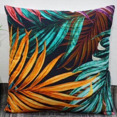 Handcrafted Digital Print Sofa Covers - Set of 4 Decor Pieces