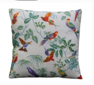 Sonia Collections Designer Cotton Cushion - 16x16 Inch Elegance