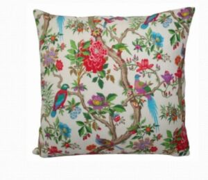 Sonia Designer Cotton Cushion - 16x16 Inch Luxury Decor