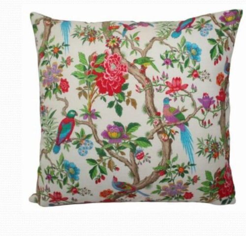 Sonia Designer Cotton Cushion - 16x16 Inch Luxury Decor