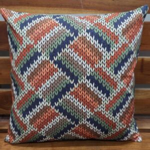 Sonia Collections Designer Cotton Cushion - 16x16 Inches