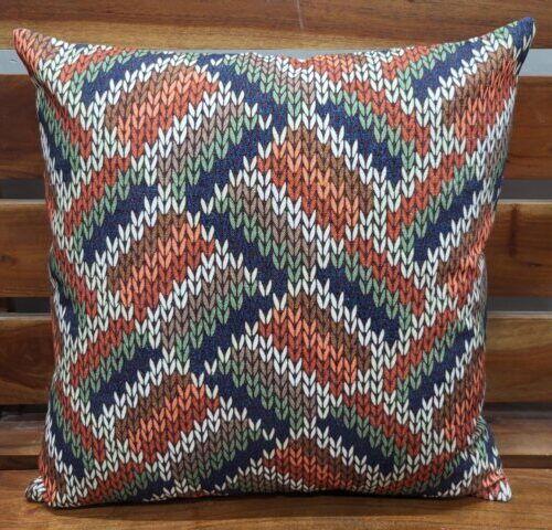 Sonia Collections Designer Cotton Cushion - 16x16 Inches