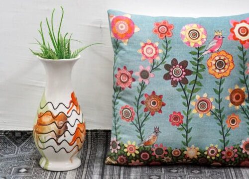 Sonia Collections Cotton Cushion - Stylish Home Accent for Elegance