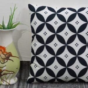 Sonia Collections 16x16 Inch Designer Cotton Cushion for Chic Decor