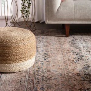 Jute Pouf Cover for Elegant Living Spaces