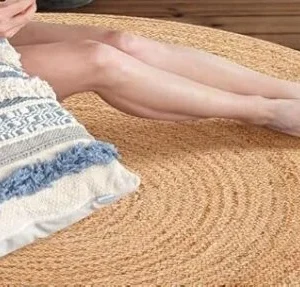Charming Decorative Rug for All Home Styles and Spaces  2x2 feet