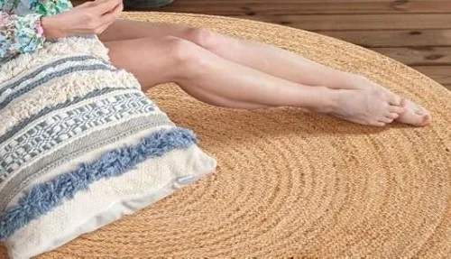 Charming Decorative Rug for All Home Styles and Spaces  2x2 feet