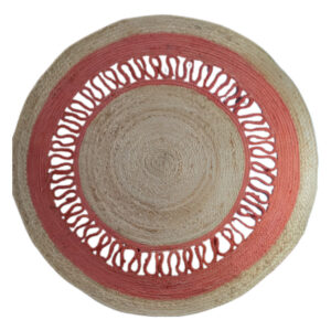 Natural Jute Round Rug – Eco-Friendly Artisan Mat | Sonia Collections™