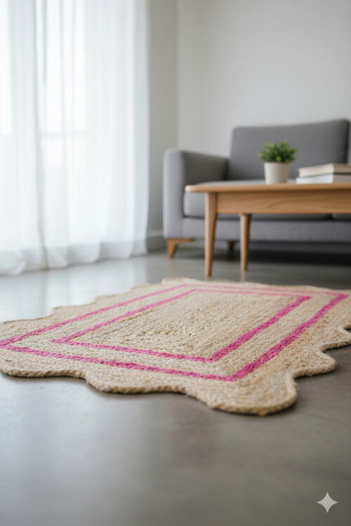 Gemini_Generated_Image_1qxfaq1qxfaq1qxf Floral Scalloped Round Jute Rug – Natural Fiber Area Rug for Cozy Living Room & Bedroom Decor