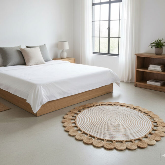 Gemini_Generated_Image_equfplequfplequf Handcrafted Round Jute Rug – Natural Braided Elegance for Cozy Spaces