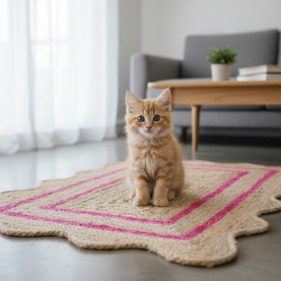 Gemini_Generated_Image_lwevoslwevoslwev Floral Scalloped Round Jute Rug – Natural Fiber Area Rug for Cozy Living Room & Bedroom Decor