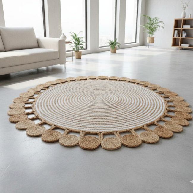 Gemini_Generated_Image_sutm57sutm57sutm (1) Handcrafted Round Jute Rug – Natural Braided Elegance for Cozy Spaces