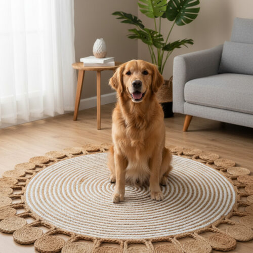 Gemini_Generated_Image_v2i3gkv2i3gkv2i3 Handcrafted Round Jute Rug – Natural Braided Elegance for Cozy Spaces