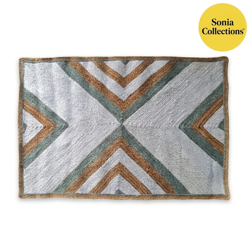 Cozy Patterned Living Room Rug | Modern Boho Style Sonia Collections™