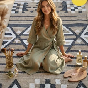 Handcrafted Jute Rug – Modern Boho Style | Sonia Collections™