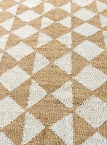 Handloom Jute Cotton Rug – Vibrant Multicolor | Sonia Collections™