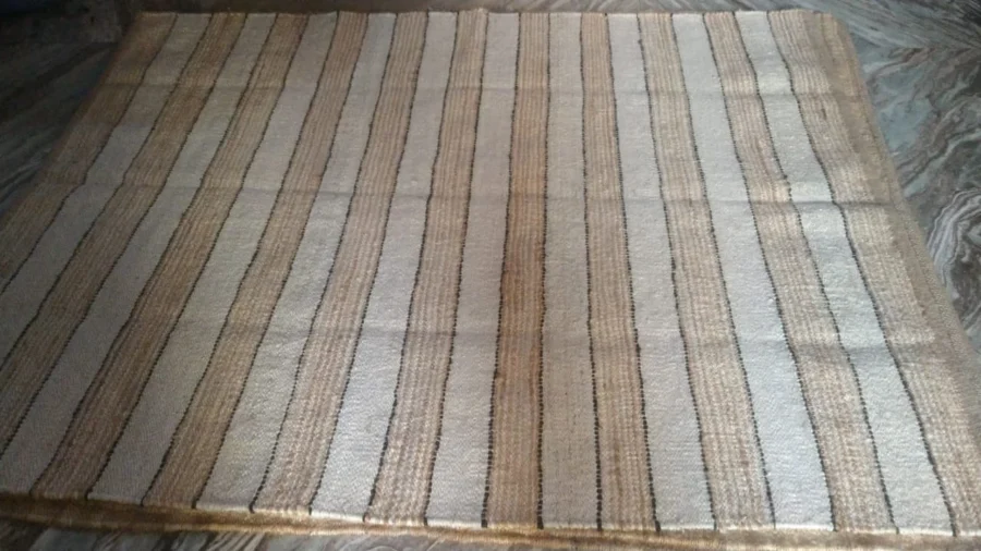 Handloom Jute Rug – Eco‑Friendly Boho Farmhouse Area Rug (USA Shipping)