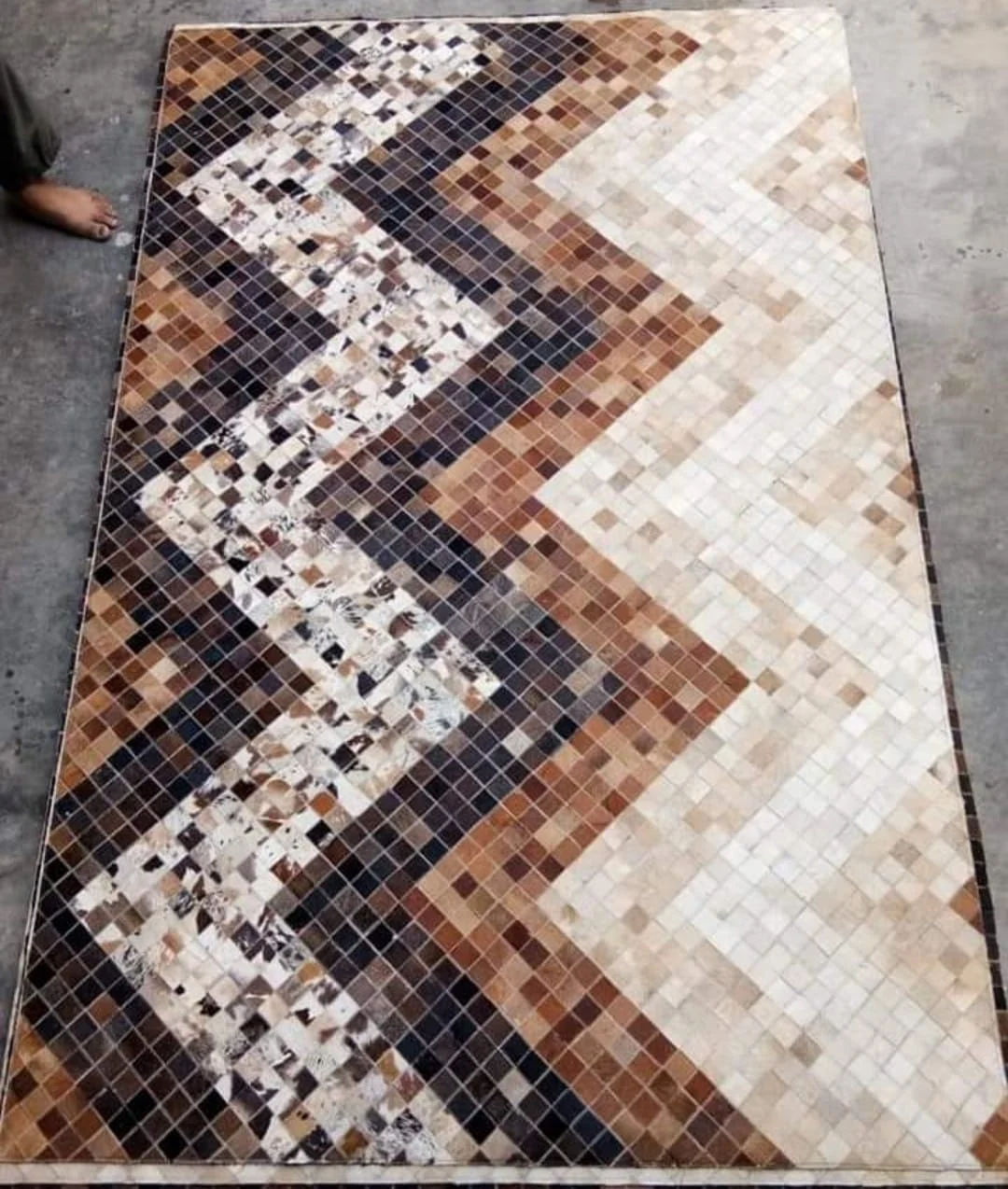 Handmade Leather Rugs – Premium Artisan Quality for USA Homes “Handmade Leather Rug from India – Sonia Collections™ | Modern Home Decor USA”