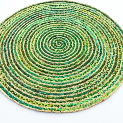 Handmade Multicolor Jute Rug – Eco‑Friendly & Export Ready | Sonia Collections™