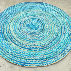 Handmade Multicolor Jute Rug – Eco‑Friendly Export Quality | Sonia Collections™ USA